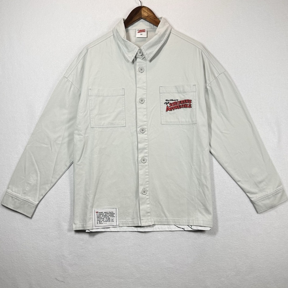 Disney Sorcerer's Apprentice Shirt Jacket Mens Sm… - image 4